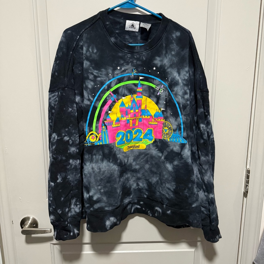 Disney 2024 Tie-Dye Sweatshirt